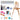 PHOENIX Professional Acrylic Painting Set with Beechwood French Easel