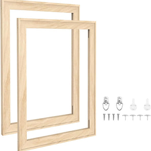 PHOENIX Tool-Free Pine Wood Canvas Stretcher Bar Frames