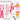 AUREUO Travel Watercolor Floral 18 Colors Set