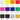 AUREUO Fabric Acrylic Paint Set 12 Colors 59ML