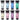 AUREUO Galaxy Glitter Acrylic Paint Set - 8 Twinkle Iridescent Colors 0.71 Fl Oz / 21ml Tubes Sparkling Art Paints for Holiday Crafts Decor Non Toxic Art Supplies for DIY Projects, Gifts for Artists