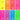 AUREUO Neon Acrylic Paint Set 8 Colors 21ML