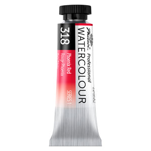 PHOENIX Professional Watercolor Paint Single Tubes 14ml -Phoenix Red