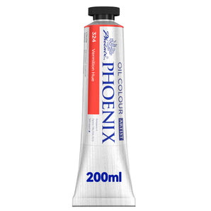 PHOENIX Artist Level Oil Paint Single Tube- Vermilion Hue