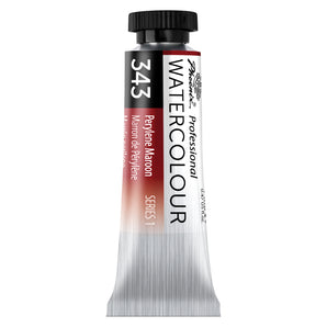 PHOENIX Professional Watercolor Paint Single Tubes 14ml -Perylene Maroon