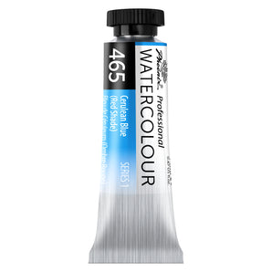 PHOENIX Professional Watercolor Paint Single Tubes 14ml -Cerulean Blue(Red Shade)