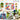 AUREUO 3D Acrylic Paint Pens 6 Colors 25ML