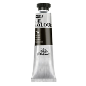 PHOENIX Artist Level Oil Paint Single Tube- Ivory Black