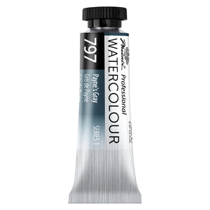 PHOENIX Professional Watercolor Paint Single Tubes 14ml -Payne's Gray