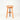 PHOENIX Wooden Drafting Stool with Adjustable Height-Natural