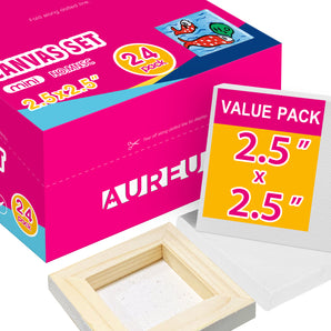 AUREUO Mini Stretched Canvas 2.5X2.5IN