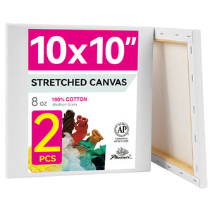 PHOENIX Studio Cotton Stretched Canvas 10X10IN