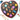 PHOENIX Heart Stretched Canvas 6 Pack