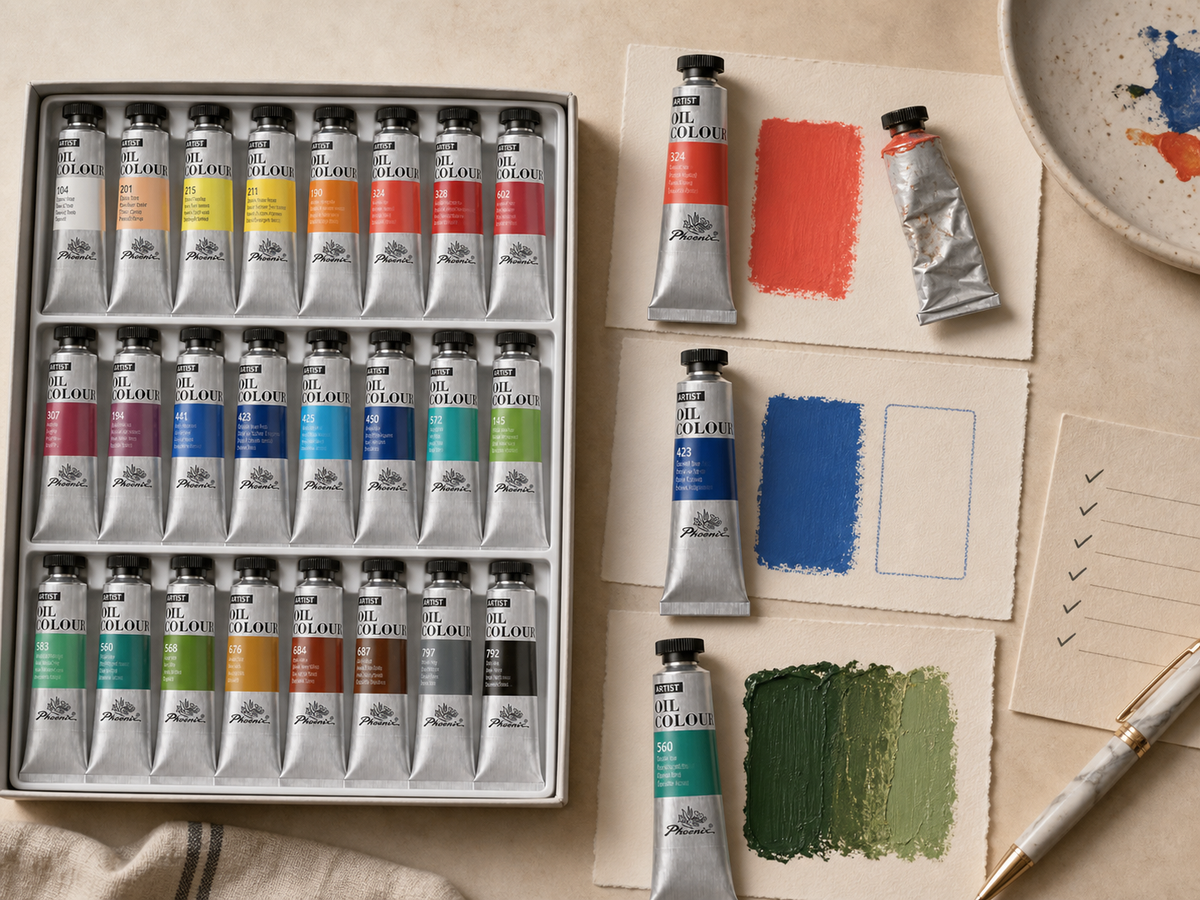 Starter Oil Paint Set or Open-Stock Colors: What Should You Buy Next?