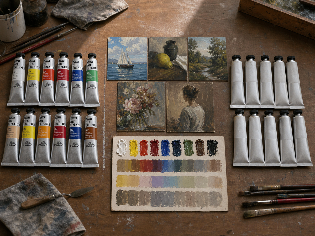 Phoenix Artist Oils vs Winsor Newton: Artist’s 5 Painting Comparison