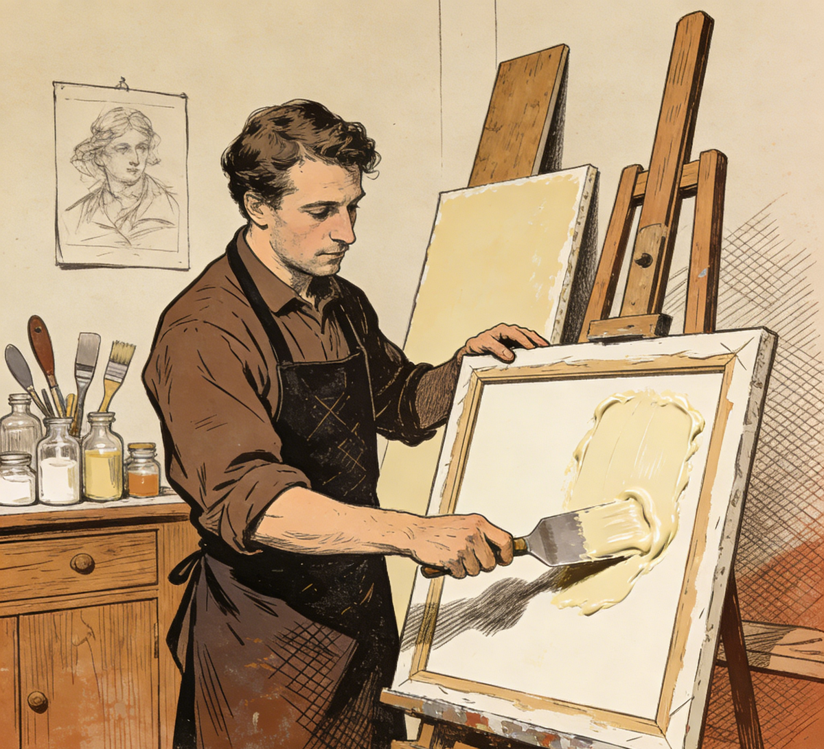Canvas Primed: Essential Preparation for Painting Surfaces