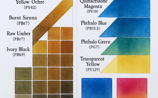 How to Create a Watercolor Mixing Chart in Depth Guide