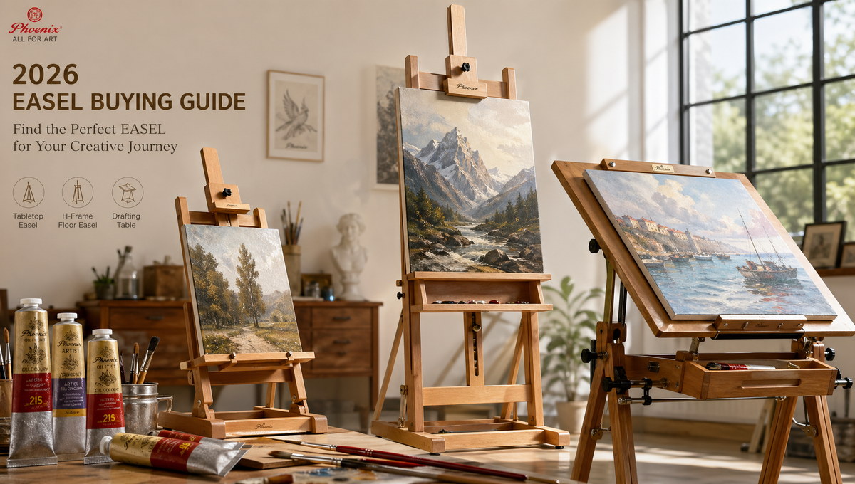 Tabletop Easel vs Floor Easel vs Drafting Table Complete 2026 Guide to Easels for Painting