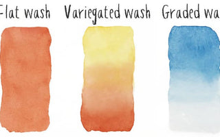 Complete guide to watercolor wash techniques