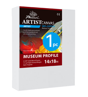 Artist Cotton Stretched Canvas