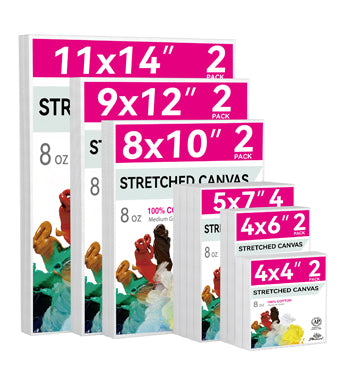 Studio Cotton Stretched Canvas