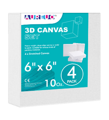 3D Cotton Stretched Canvas