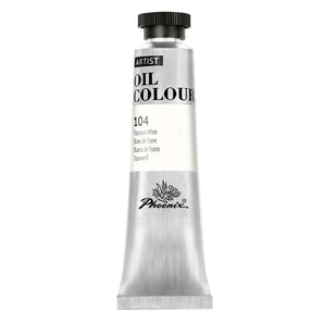 PHOENIX Artist Level Oil Paint Single Tube- Titanium White