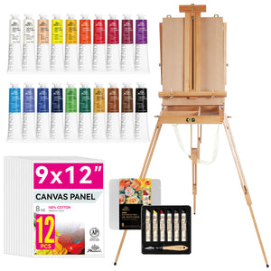 PHOENIX Oil Painting Set with French Easel
