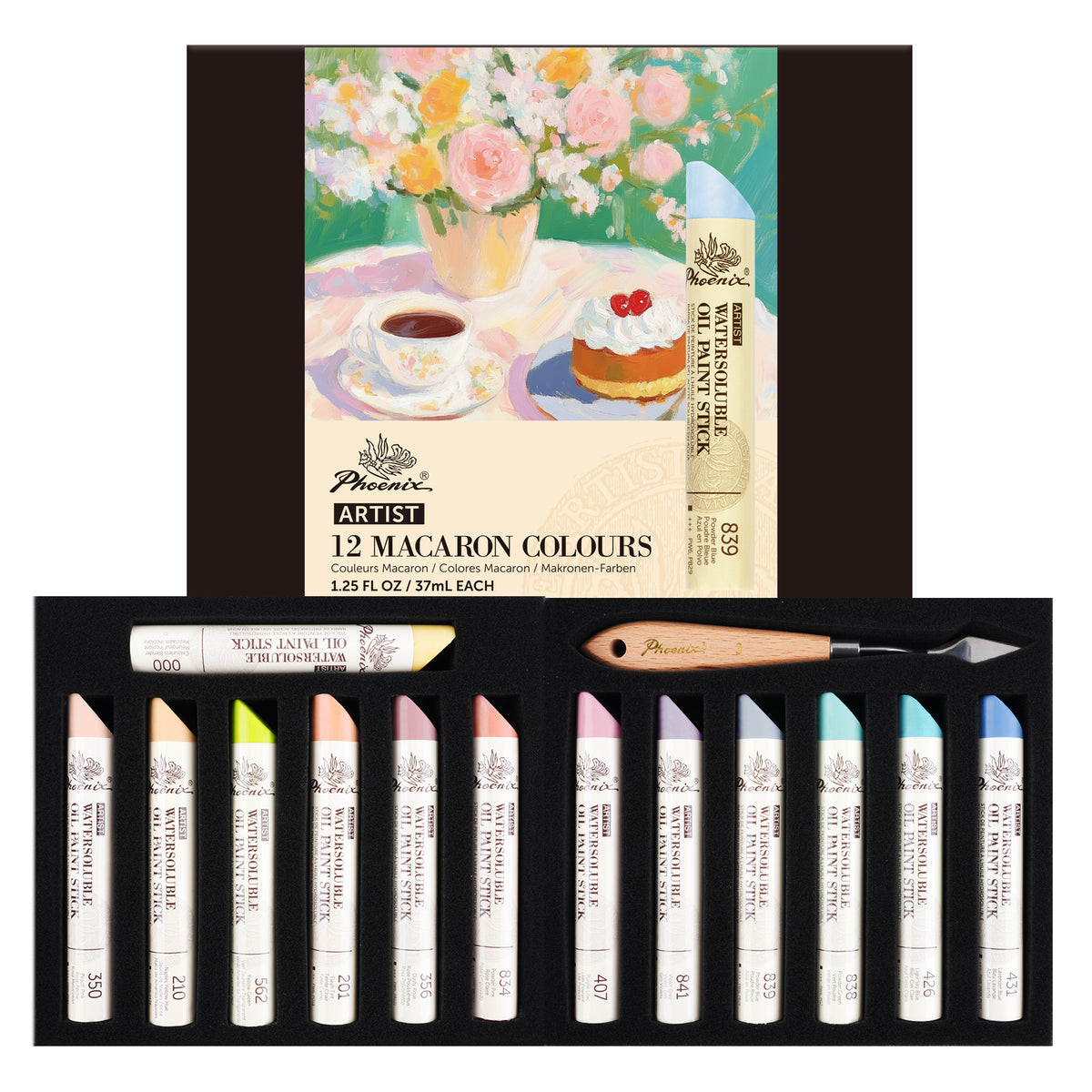 12 Pastel Colors · 37 ml Each