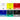 PHOENIX Water-Soluble Oil Paint Sticks - 6 Basic Colors, 37ml