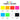 AUREUO Neon Fabric Paint Set - Fluorescent Colors for Clothing & Crafts