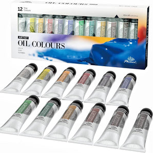 PHOENIX Artist Oil Paint Set 12 Colors 40ML