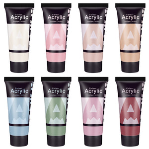 AUREUO Morandi Acrylic Paint Set - Muted Colors for Art & Crafts
