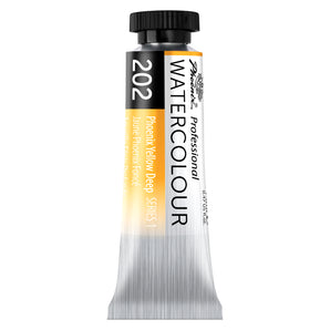 PHOENIX Professional Watercolor Paint Single Tubes 14ml -Phoenix Yellow Deep