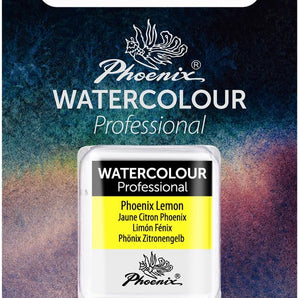 PHOENIX Professional Watercolor Single Half Pans