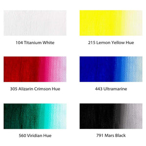 Phoenix Watersoluble Oil Stick 6 colors Set