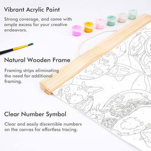 Paint by Numbers Kit for Adults