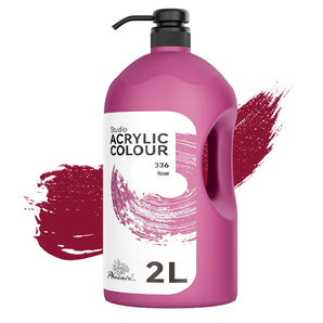 PHOENIX Studio Acrylic Paint (2000 ML) - Rose