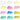 PHOENIX Half-Dry Watercolor Set – 12 Colors Portable Watercolor Book with Water Brush Pen, Floral Colors