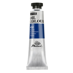 PHOENIX Artist Level Oil Paint Single Tube- Phthalo Blue