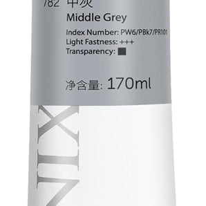 PHOENIX Studio Oil Paint Single Large Tube-Middle Grey