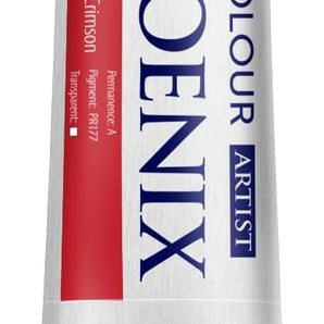 PHOENIX Artist Level Oil Paint Single Tube-Permanent Alizarin Crimson