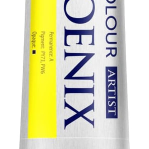 PHOENIX Artist Level Oil Paint Single Tube- Lemon Yellow Hue