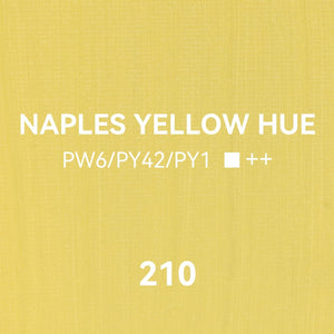 PHOENIX Studio Oil Paint Single Large Tube-Naples Yellow Hue