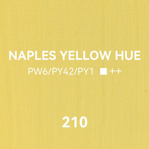 PHOENIX Studio Oil Paint Single Large Tube-Naples Yellow Hue