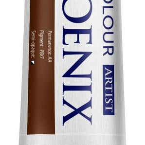 PHOENIX Artist Level Oil Paint Single Tube-Burnt Umber