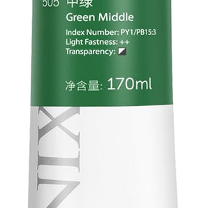 PHOENIX Studio Oil Paint Single Large Tube-Green Middle