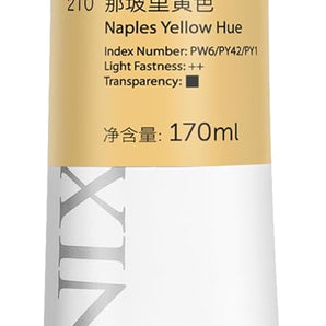 PHOENIX Studio Oil Paint Single Large Tube-Naples Yellow Hue
