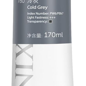 PHOENIX Studio Oil Paint Single Large Tube-Cold Grey