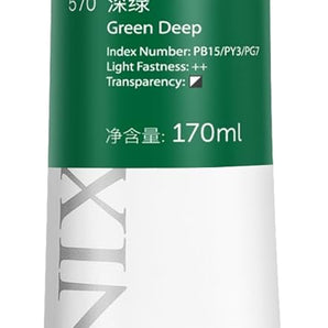 PHOENIX Studio Oil Paint Single Large Tube-Green Deep